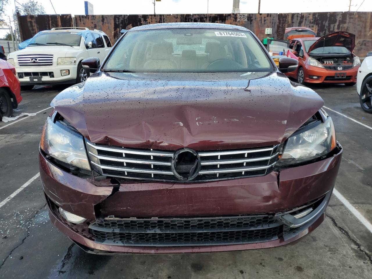 2014 VOLKSWAGEN PASSAT SEL - Фото 5