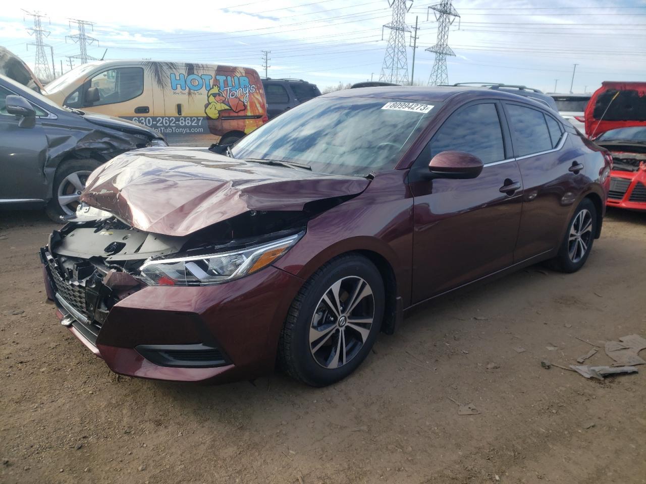 2021 NISSAN SENTRA SV car image