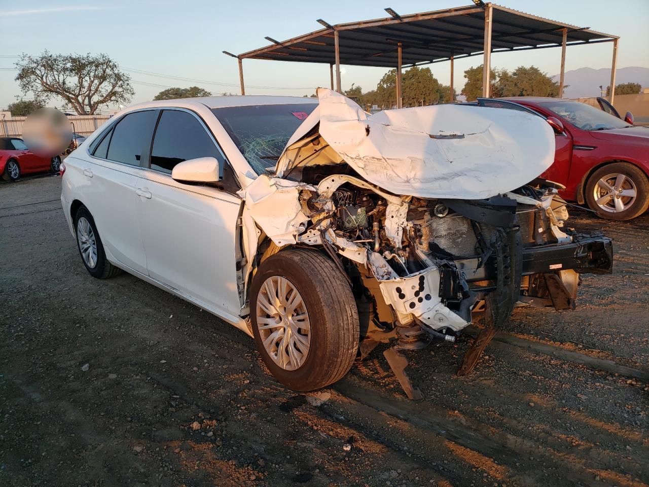 2017 TOYOTA CAMRY LE - Фото 4