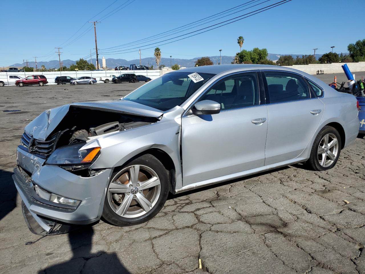 2015 VOLKSWAGEN PASSAT S