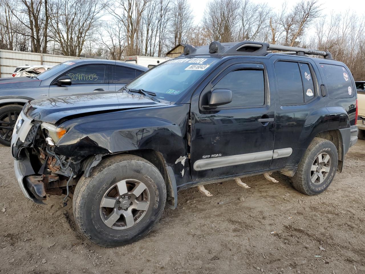 2010 NISSAN XTERRA OFF