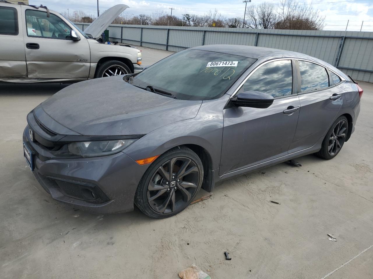 2019 HONDA CIVIC SPOR car image