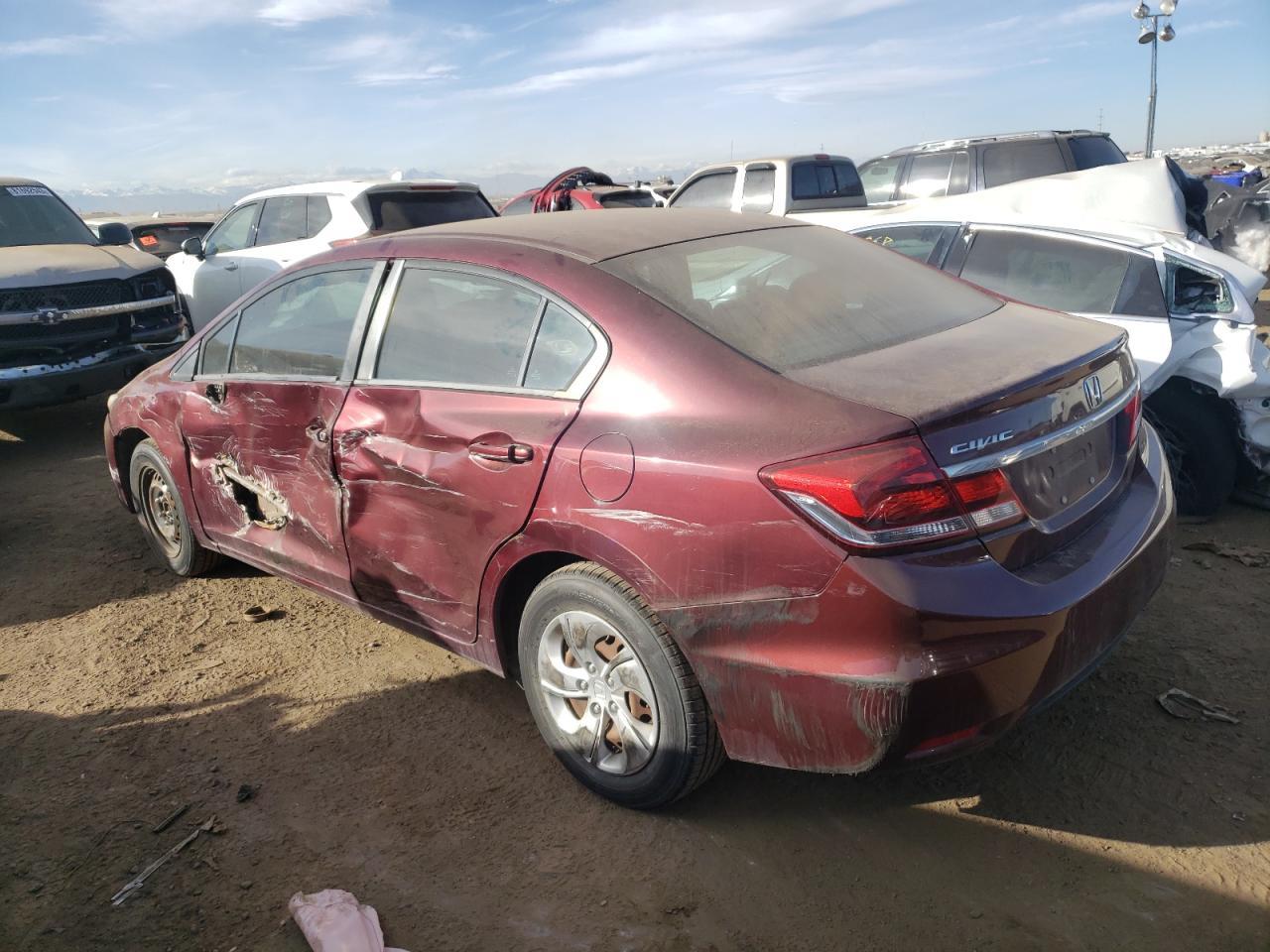 2015 HONDA CIVIC LX - Фото 2