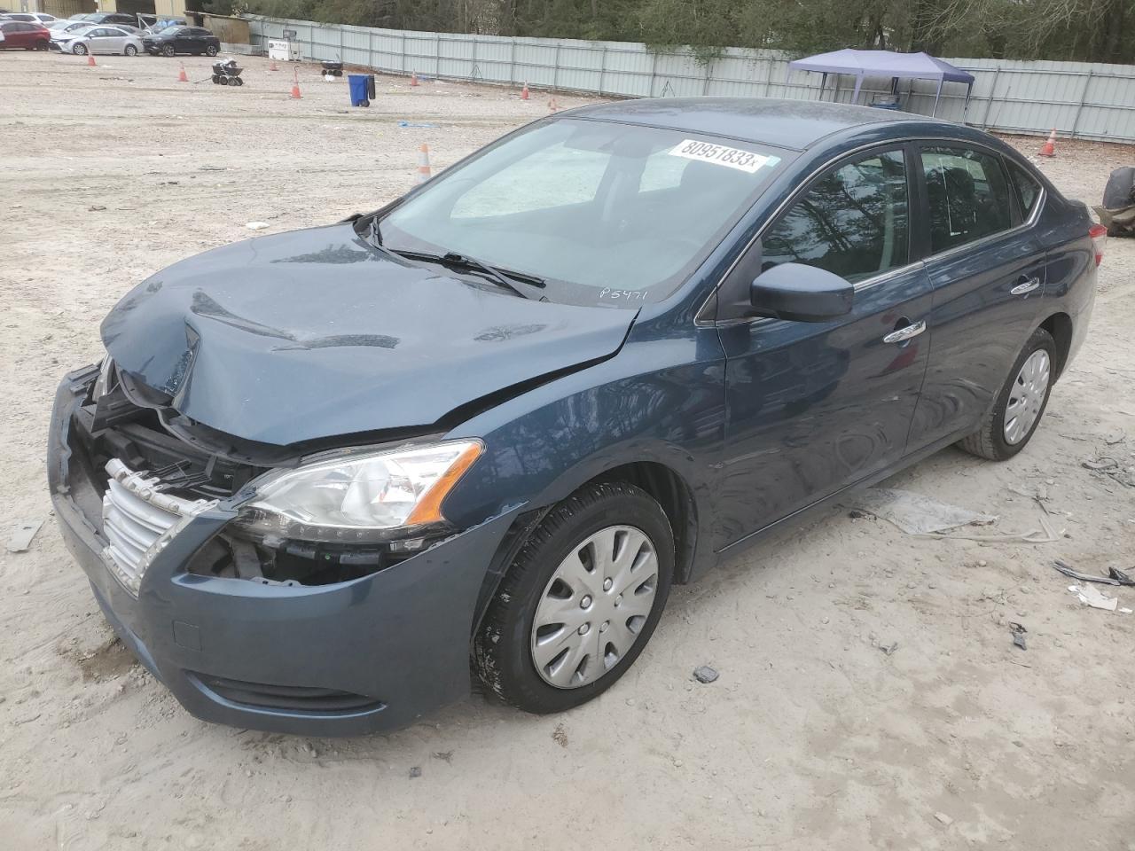 2013 NISSAN SENTRA S