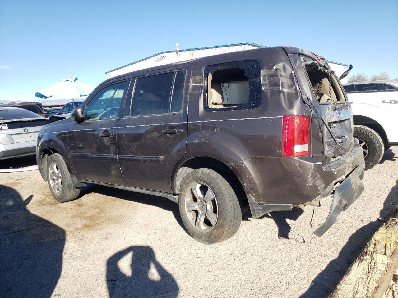 2012 HONDA PILOT EXL - Image 2