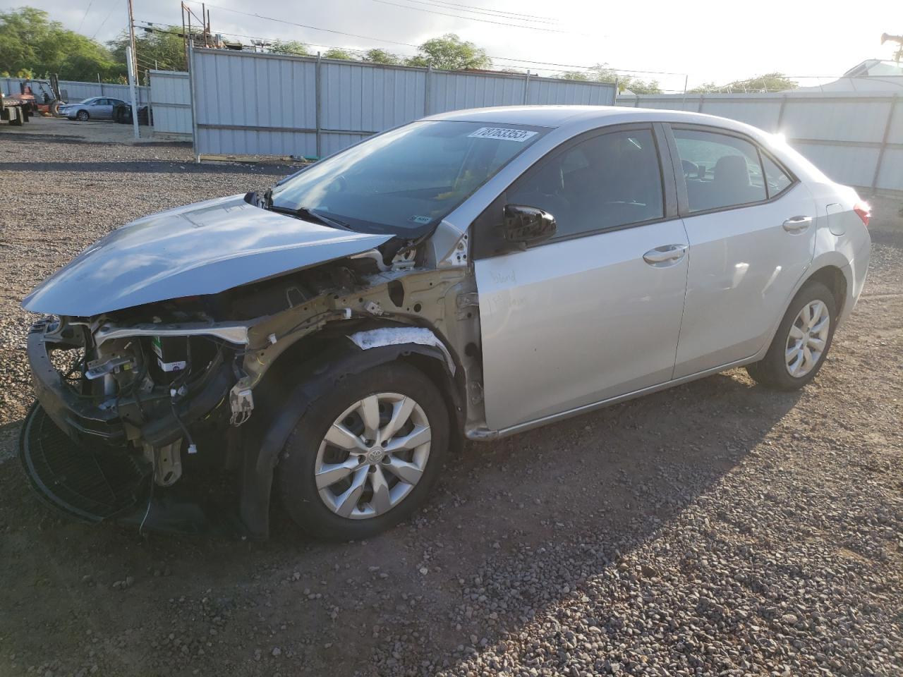 2016 TOYOTA COROLLA L car image