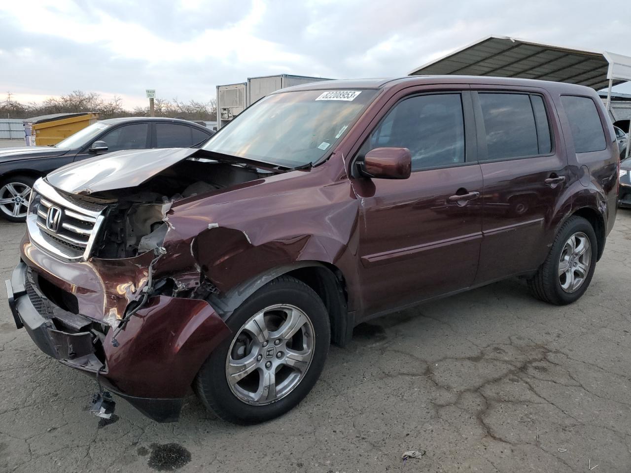 2012 HONDA PILOT EXL