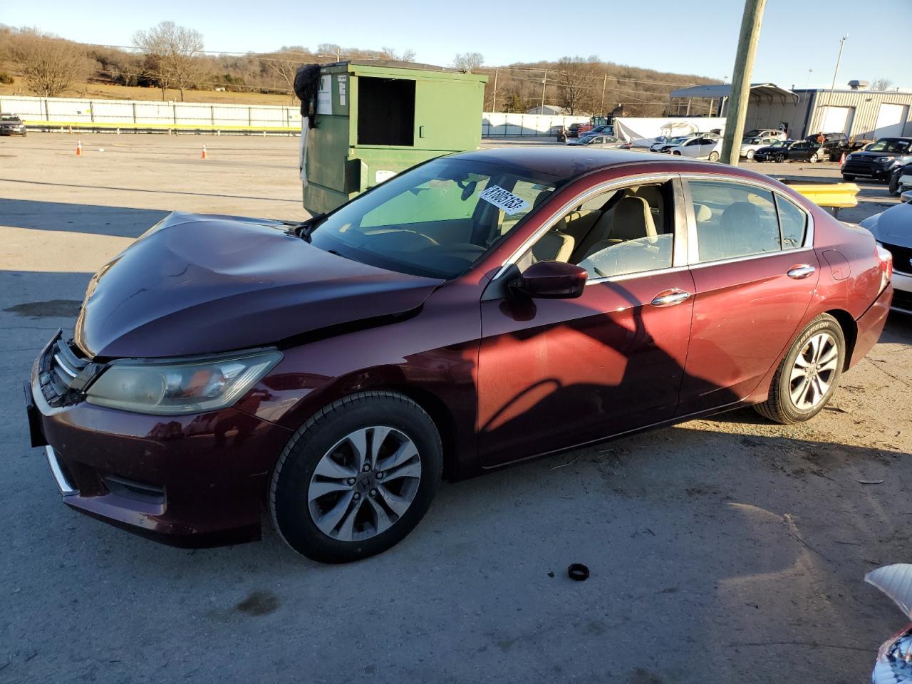 2014 HONDA ACCORD LX car image