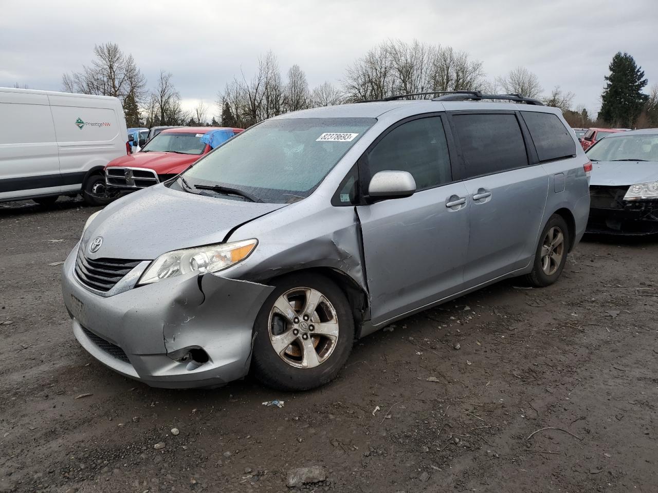 2012 TOYOTA SIENNA LE car image