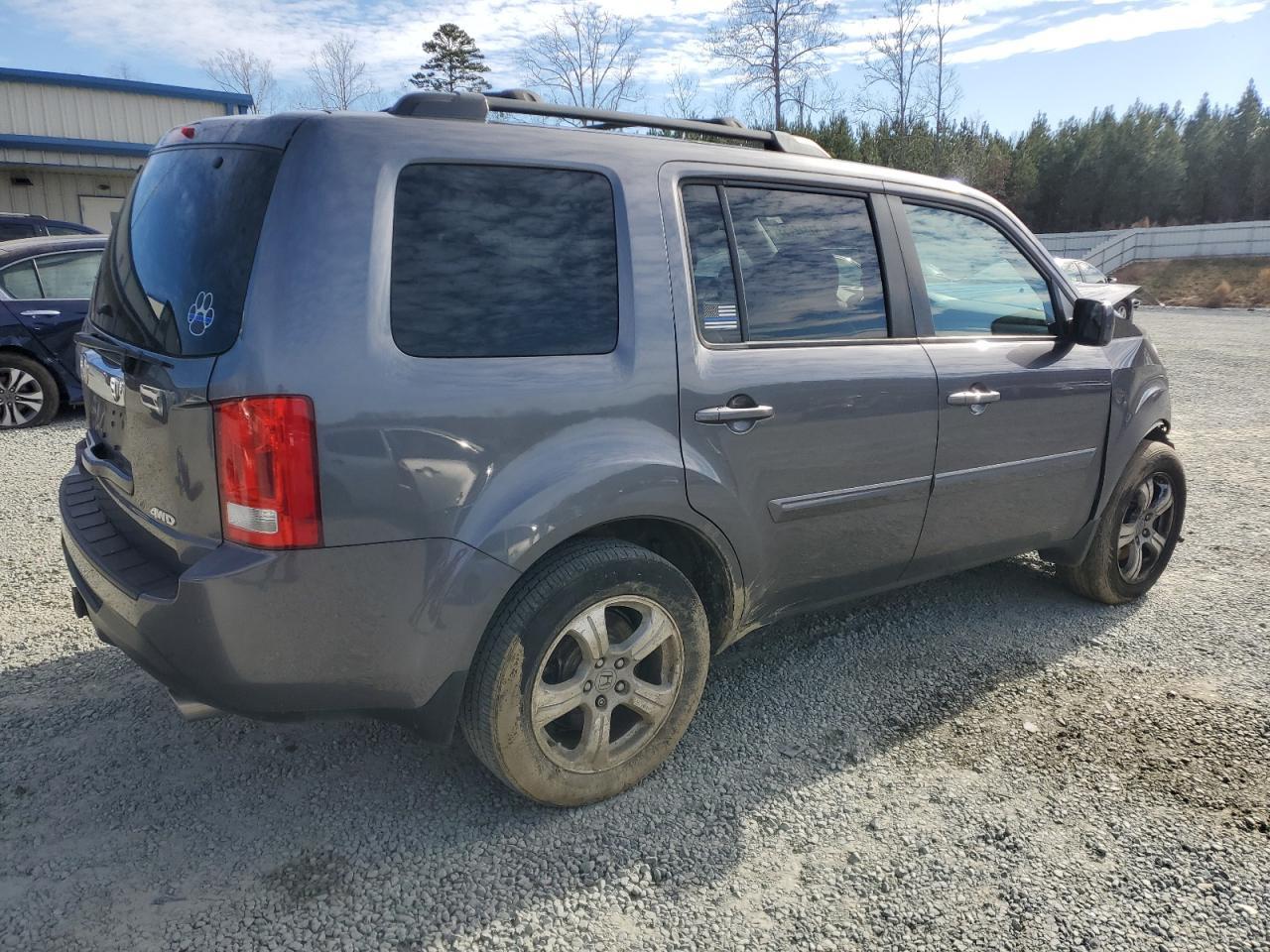 2015 HONDA PILOT EXL - Image 3