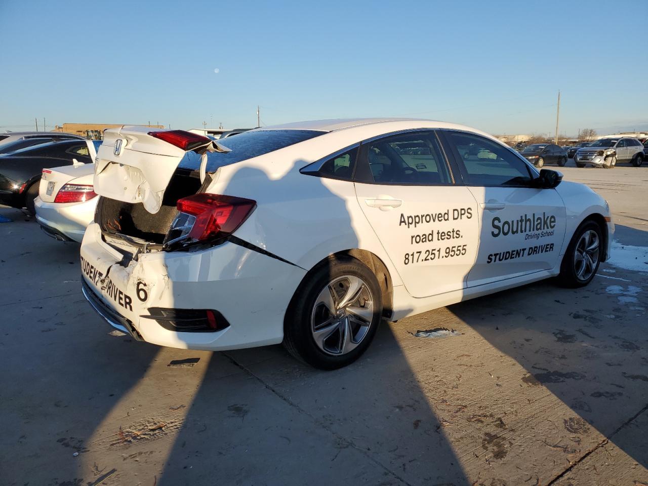 2019 HONDA CIVIC LX - Image 3