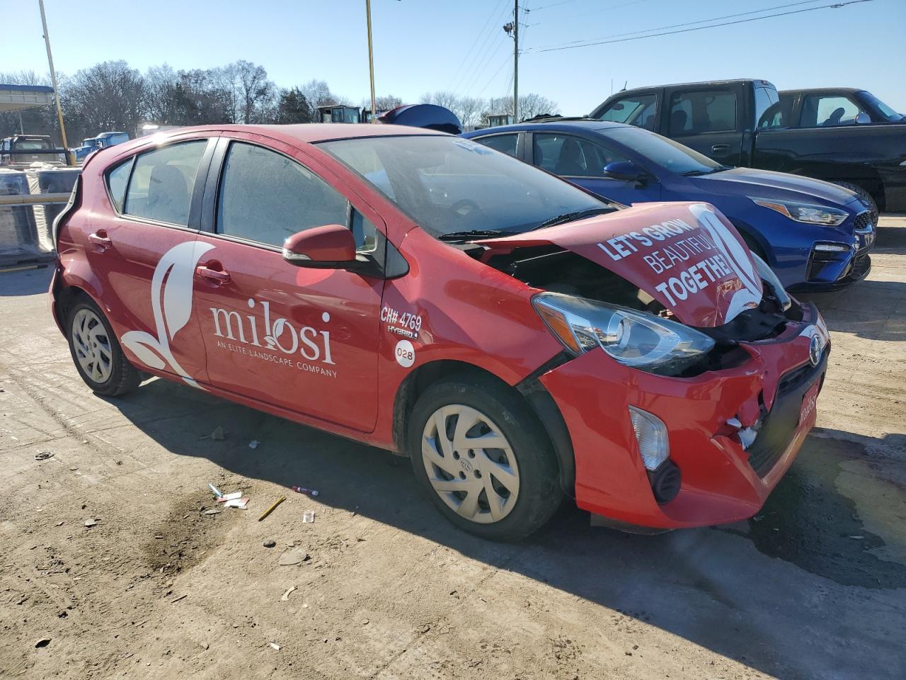 2015 TOYOTA PRIUS C - Фото 4
