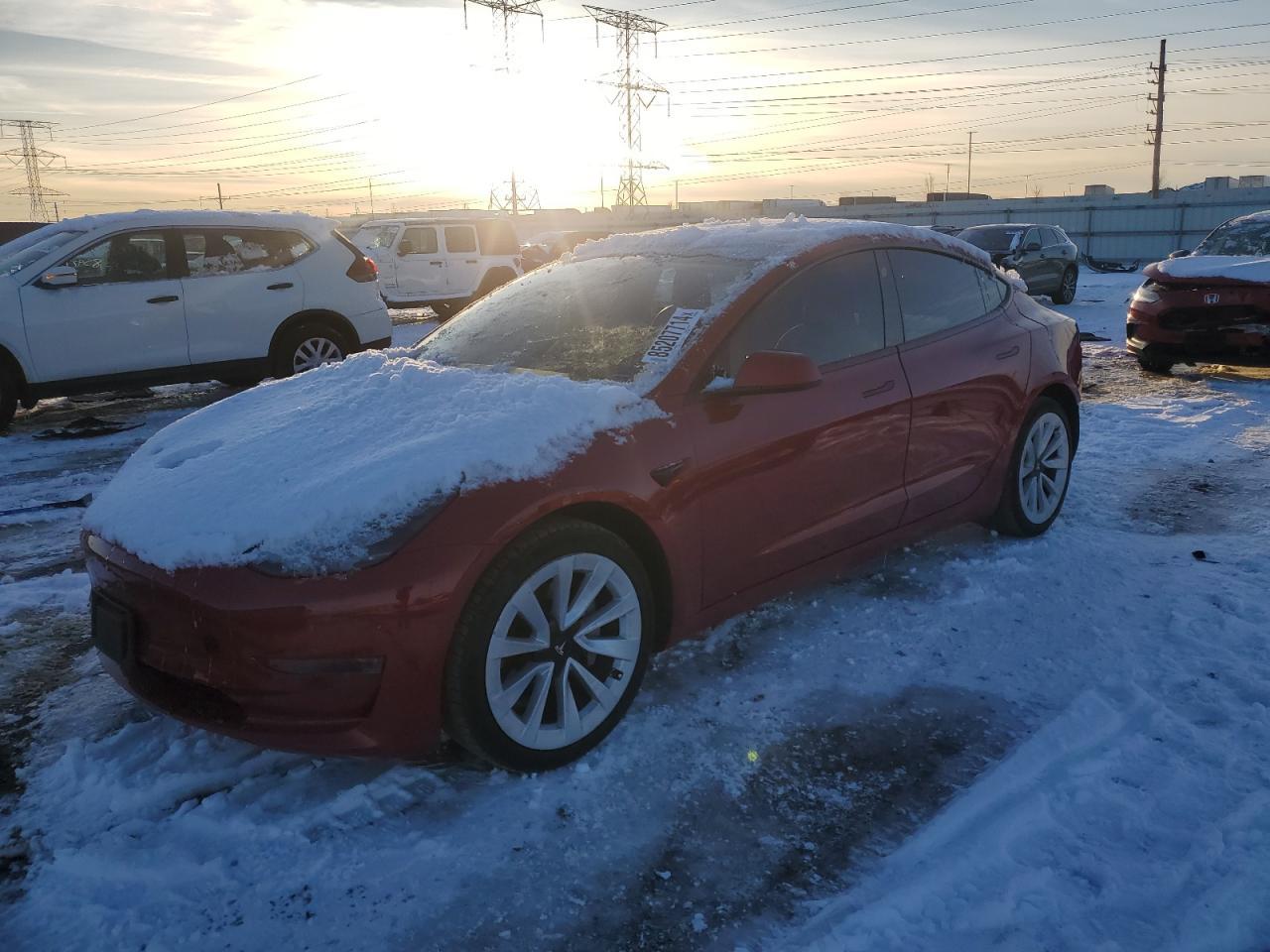 2022 TESLA MODEL 3