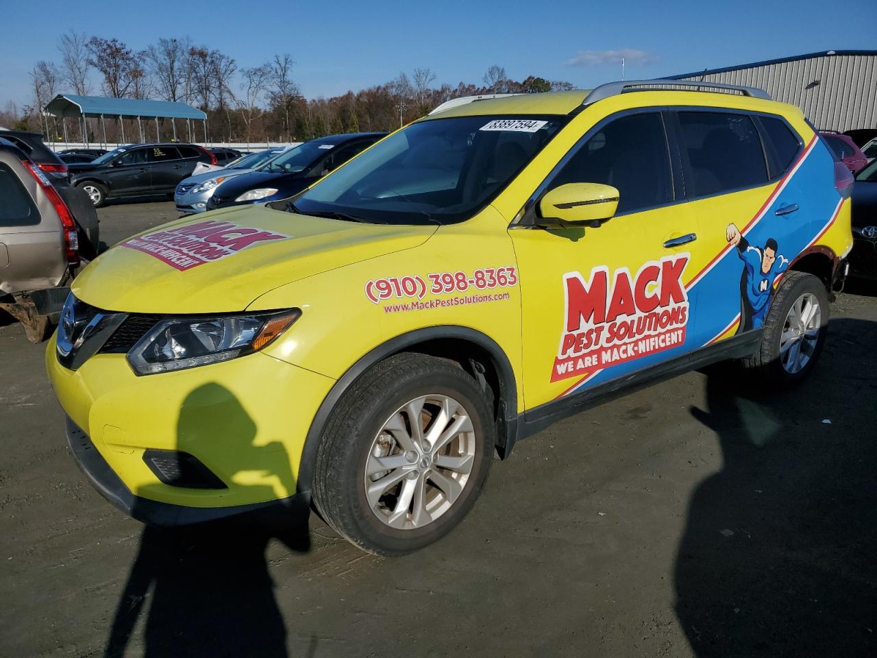 2016 NISSAN ROGUE S