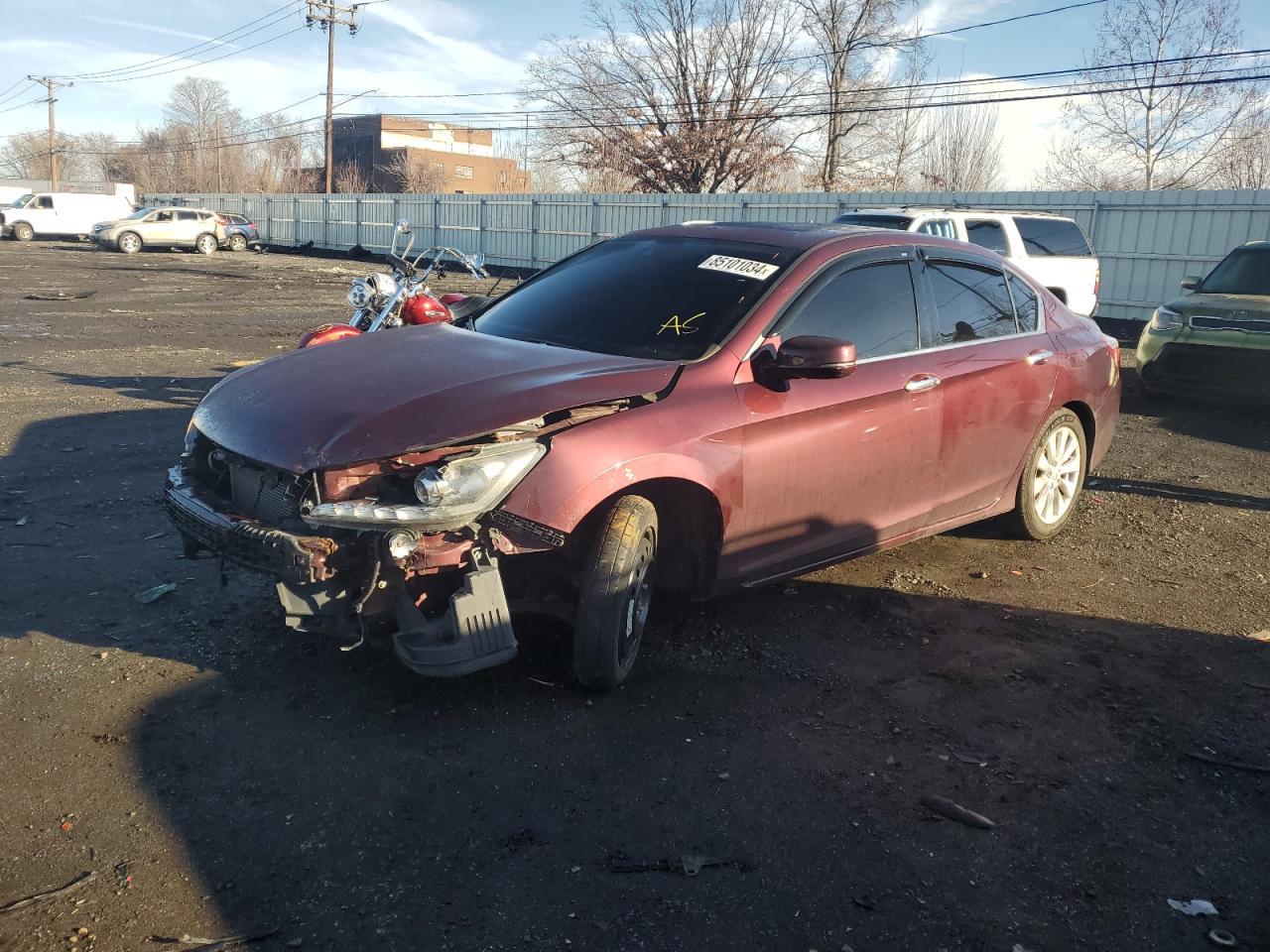 2014 HONDA ACCORD EXL