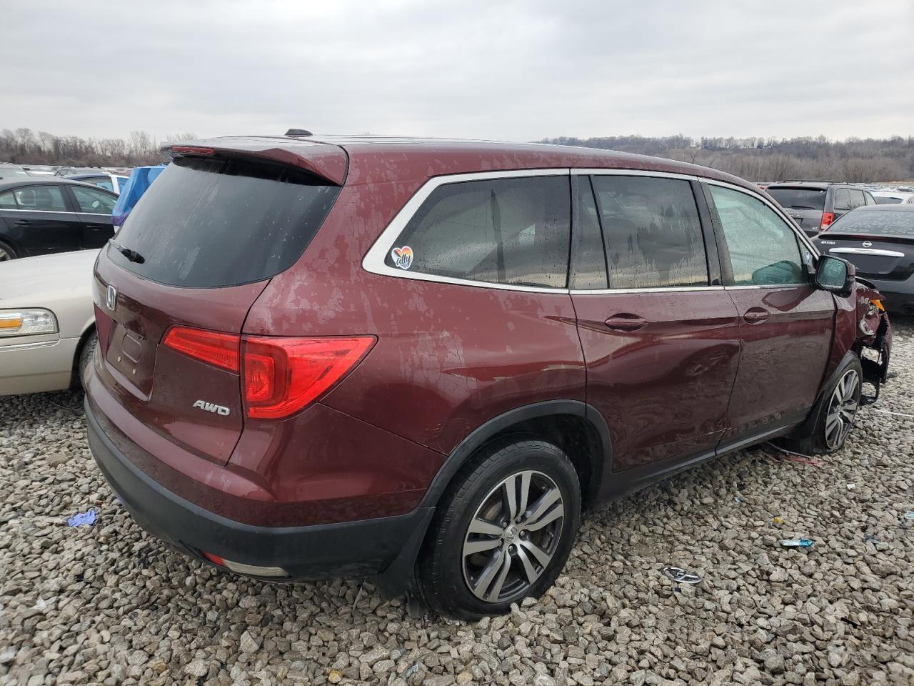 2018 HONDA PILOT EXL - Фото 3