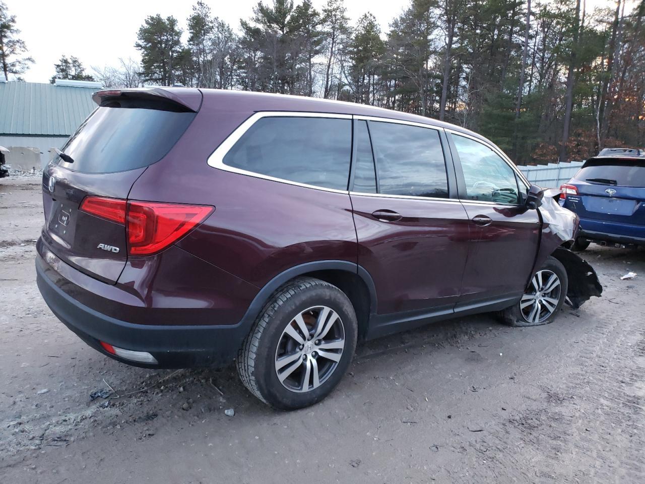 2017 HONDA PILOT EXL - Фото 3