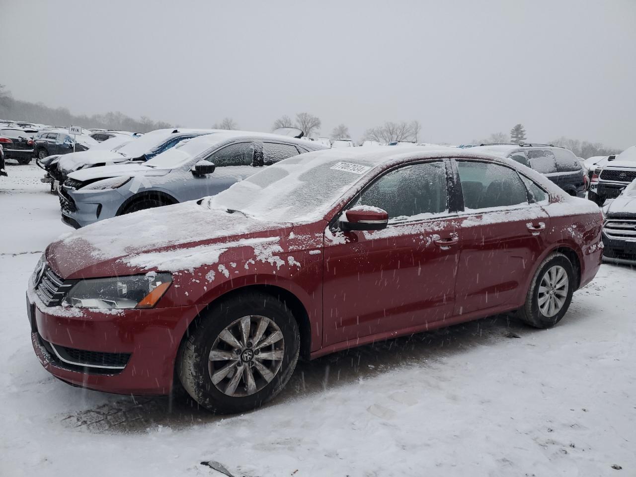 2015 VOLKSWAGEN PASSAT S