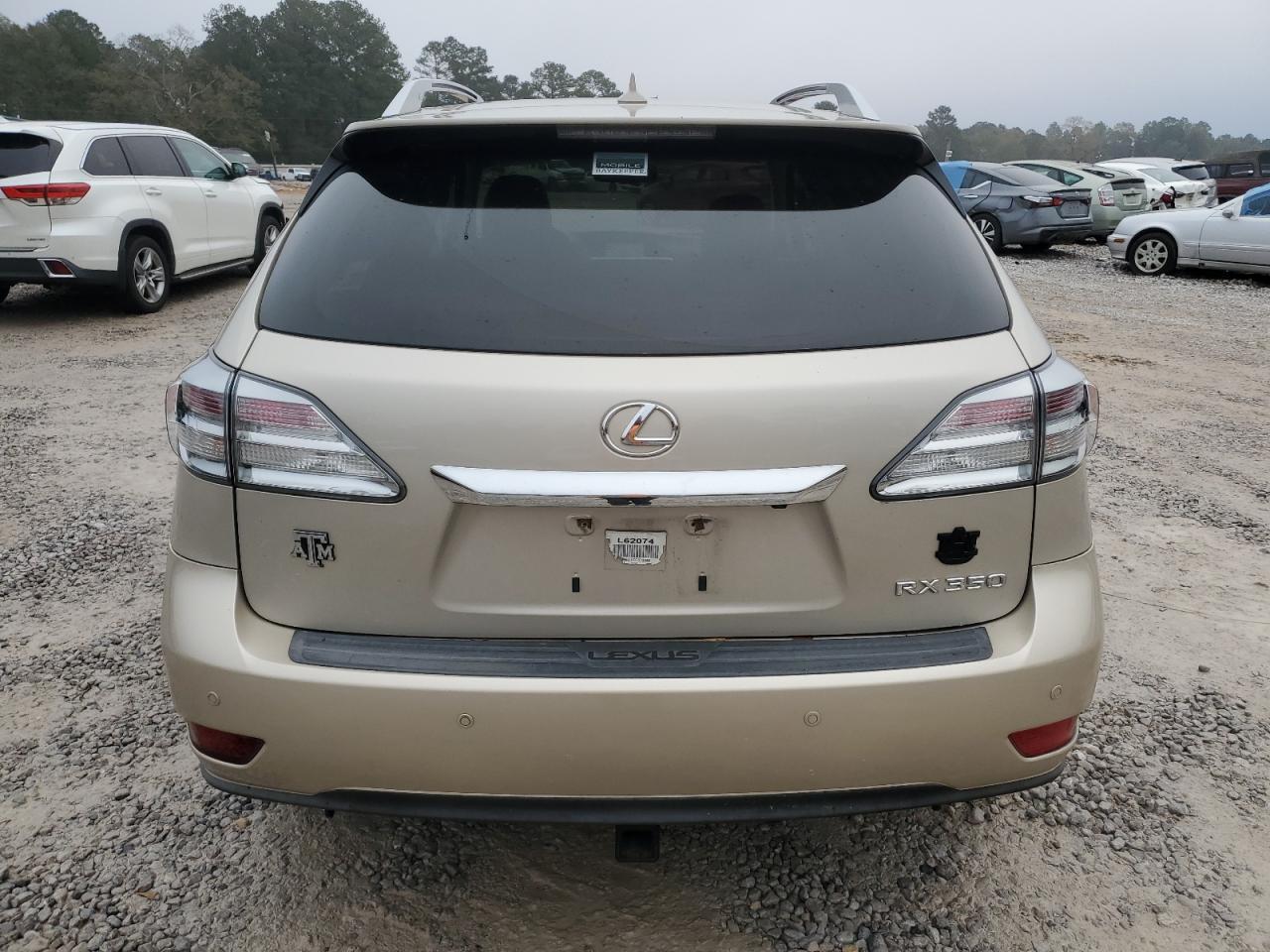 2012 LEXUS RX 350 - Фото 6