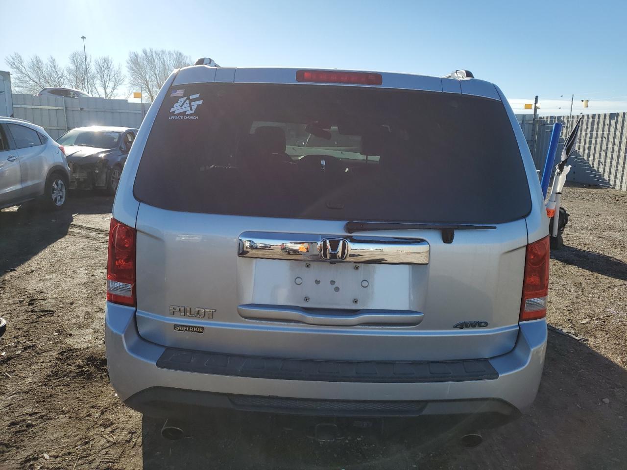 2013 HONDA PILOT EXL - Фото 6