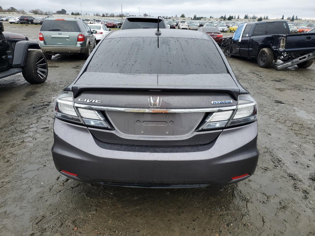 2015 HONDA CIVIC HYBR - Фото 6