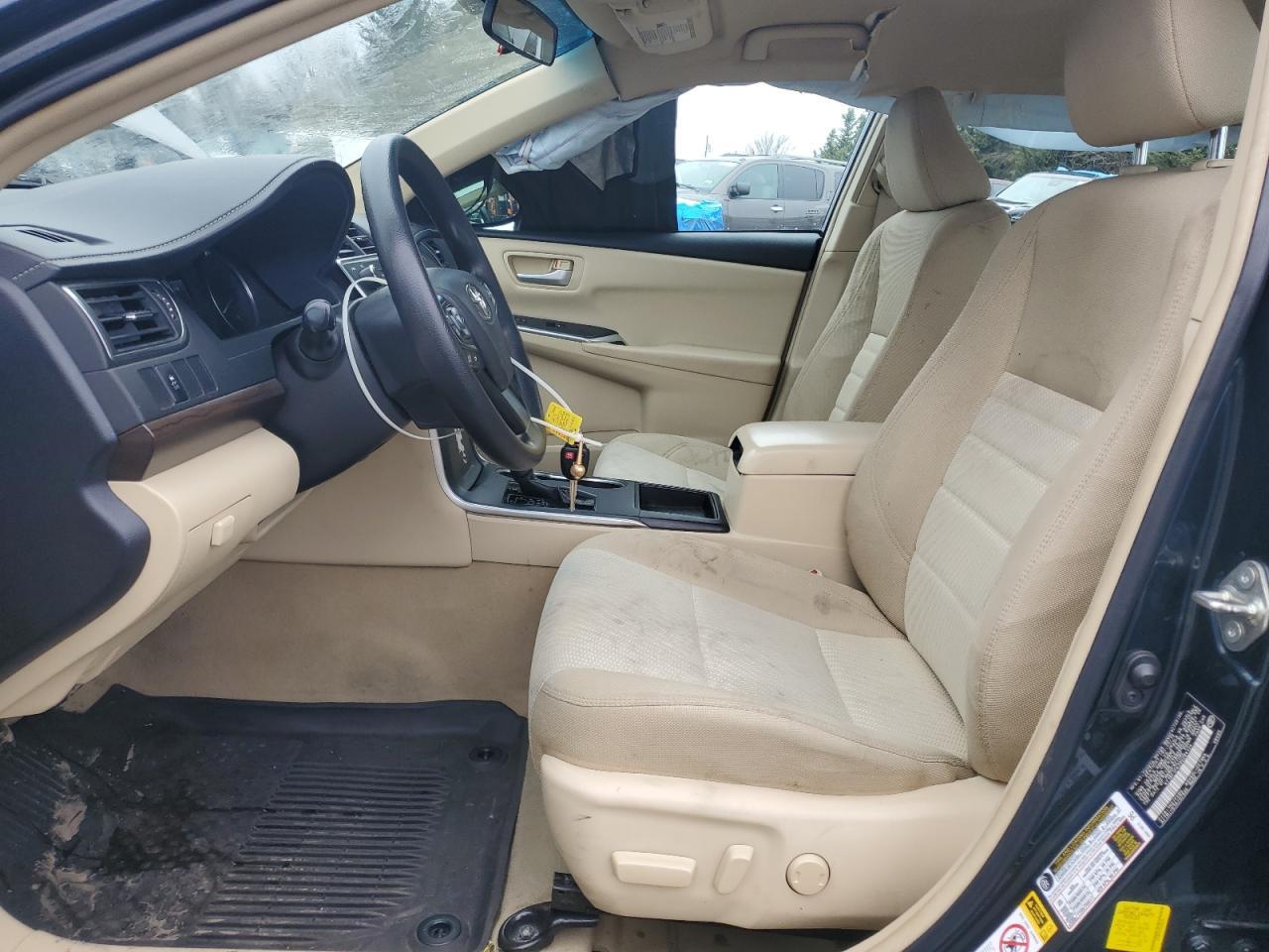 2016 TOYOTA CAMRY LE - Фото 7