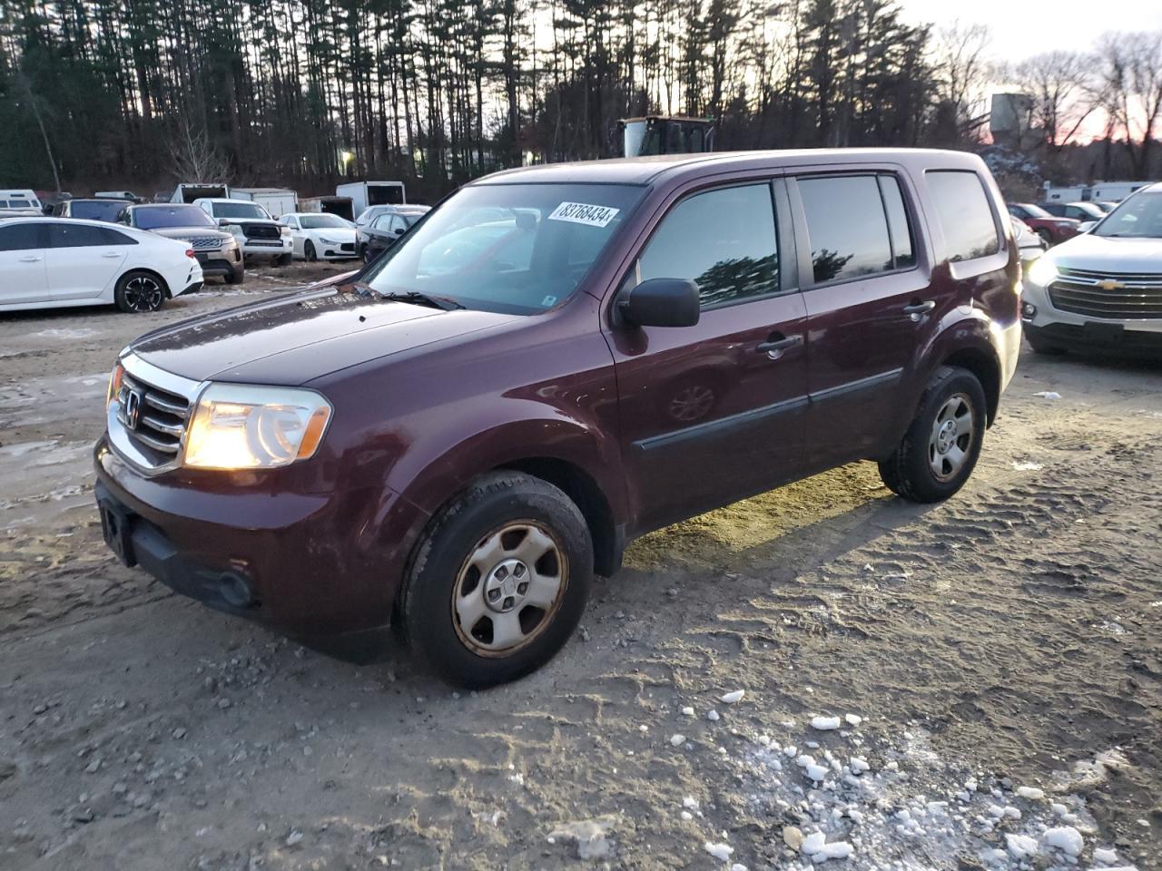 2013 HONDA PILOT LX car image