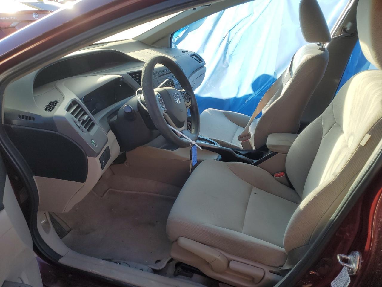 2012 HONDA CIVIC LX - Фото 7