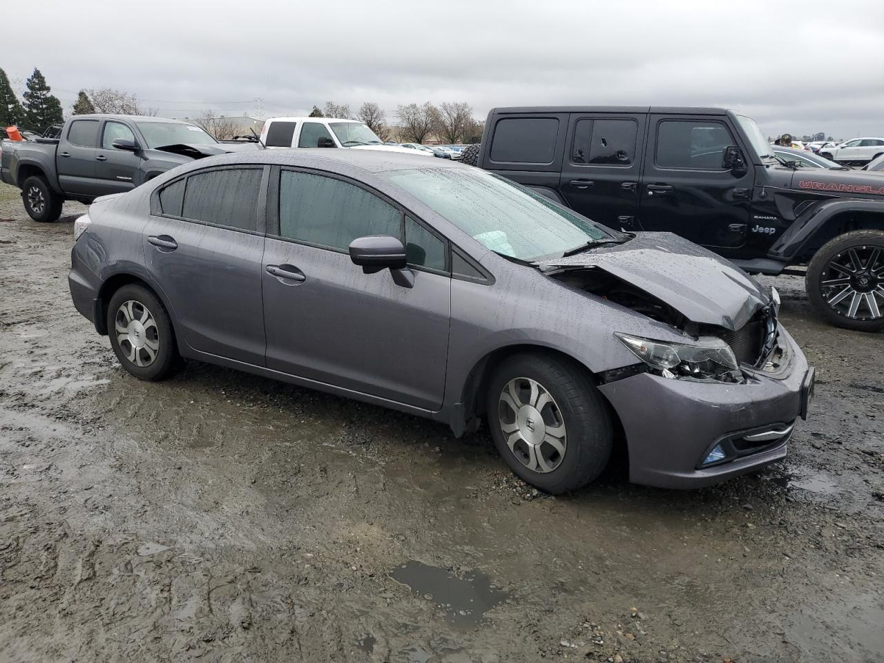 2015 HONDA CIVIC HYBR - Фото 4