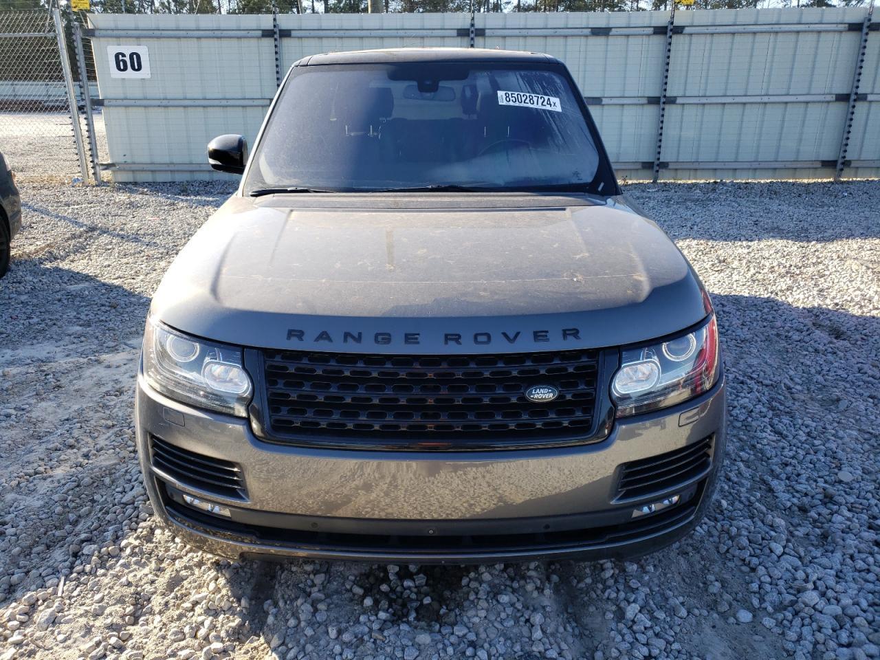 2016 LAND ROVER RANGE ROVE - Фото 5