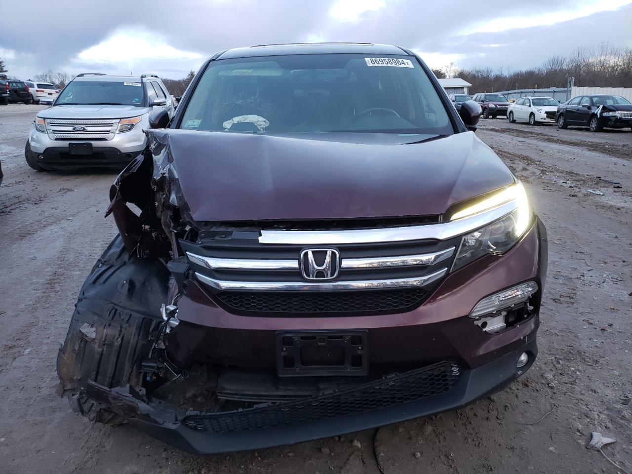 2017 HONDA PILOT EXL - Фото 5