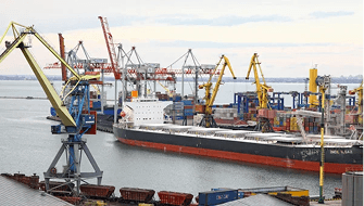 Розвантаження в Одесі