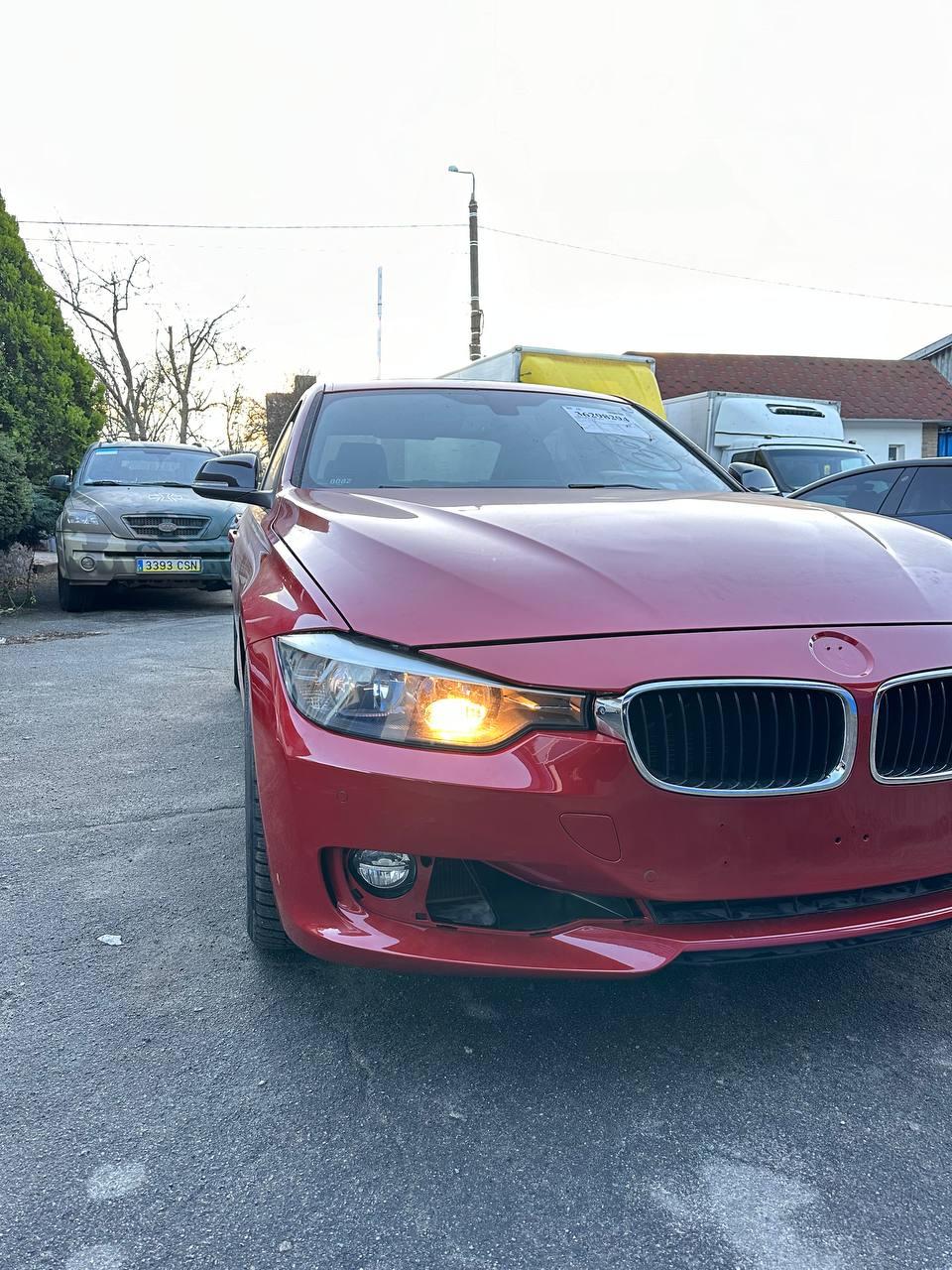 Bmw 328I Red 2.0L, 2015 after