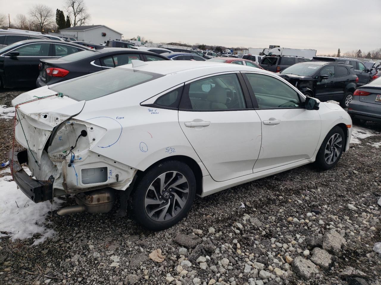2017 Honda Civic Ex - Фото 3