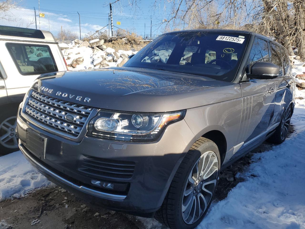 2016 Land Rover Range Rover Supercharged