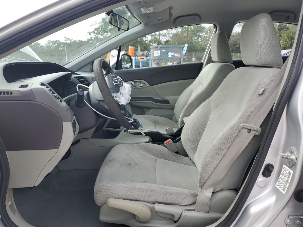 2012 Honda Civic Lx - Фото 7