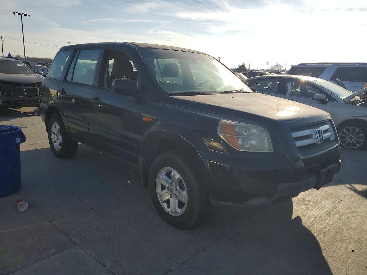 2007 Honda Pilot Lx - Фото 4