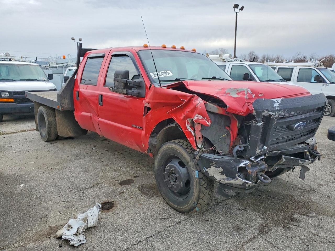 2002 Ford F350 Super Duty Flatbed Truck - Фото 4