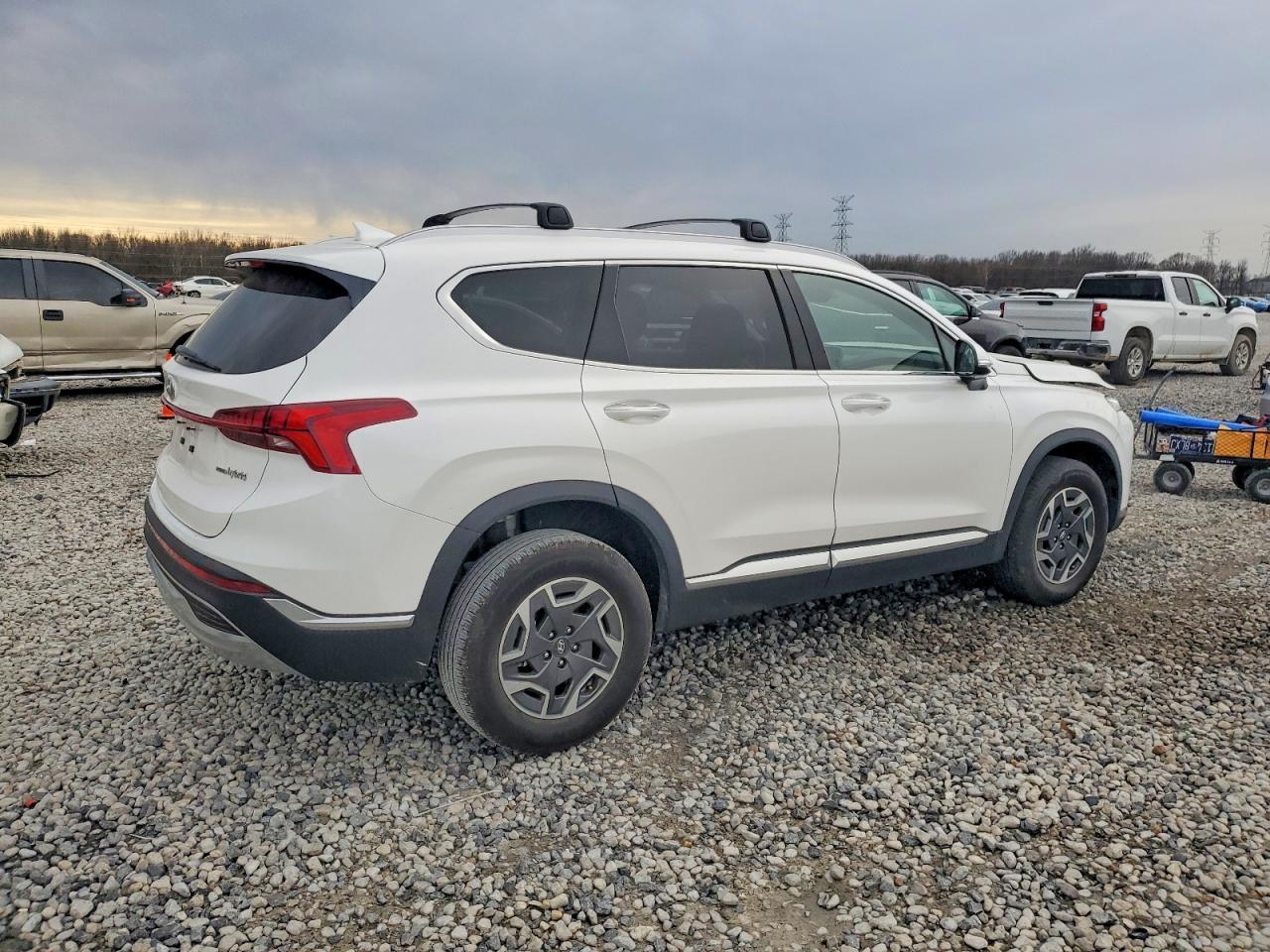 2022 Hyundai Santa Fe Blue - Image 3