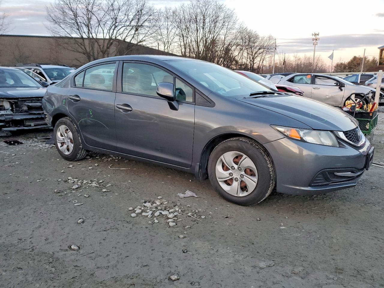 2013 Honda Civic Lx - Фото 4