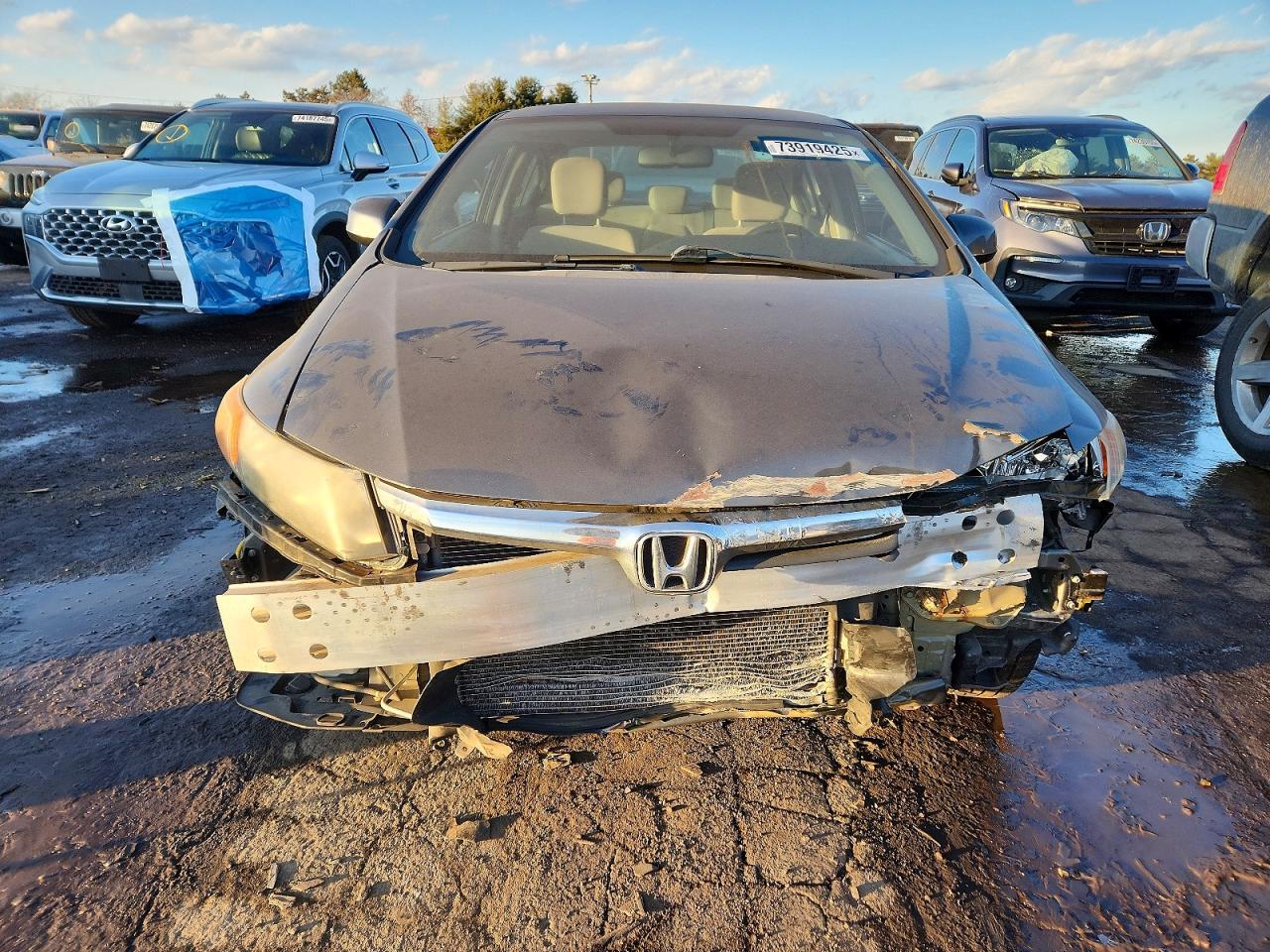 2012 Honda Civic Lx - Фото 5