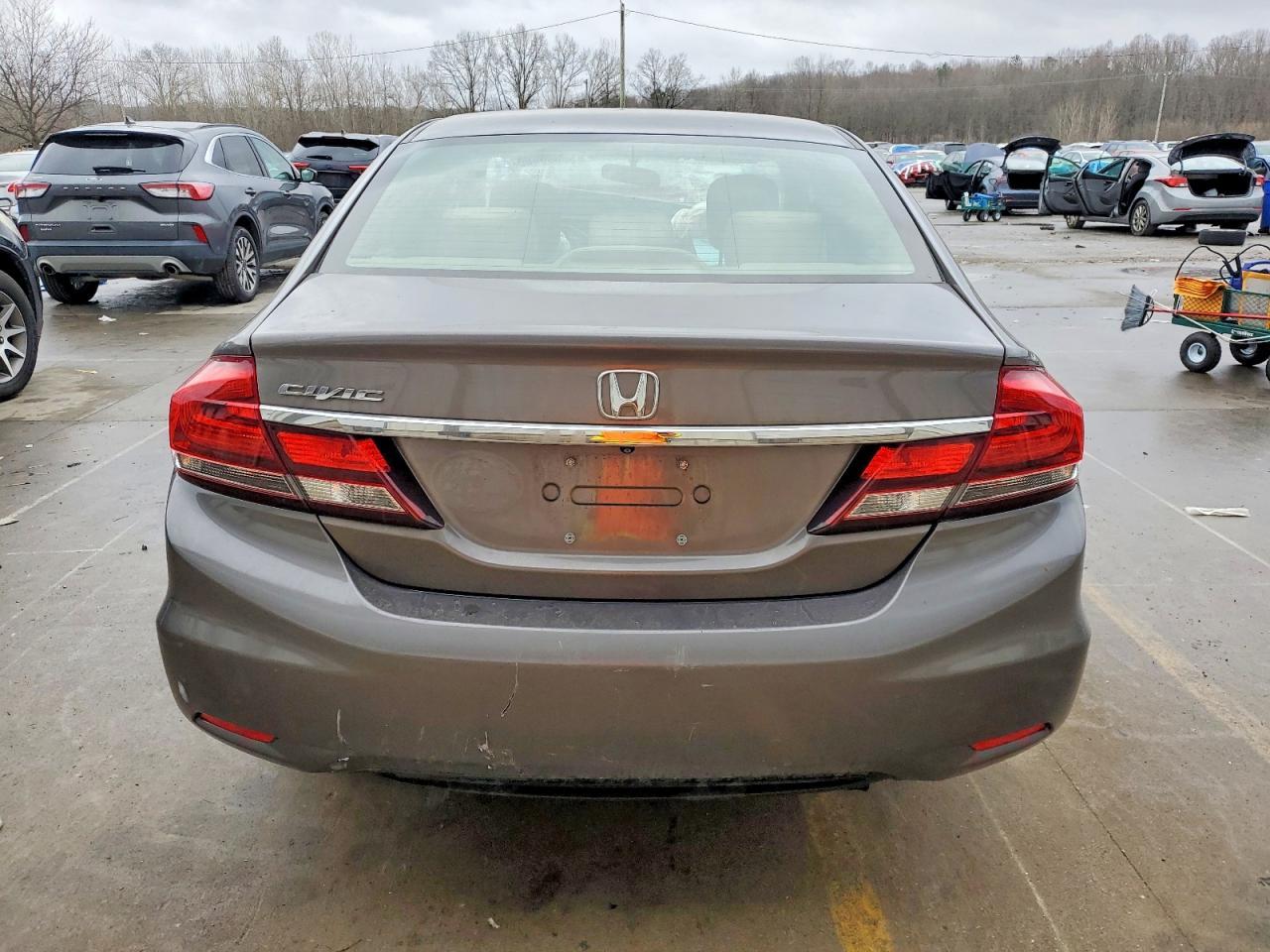 2013 Honda Civic Lx - Фото 6