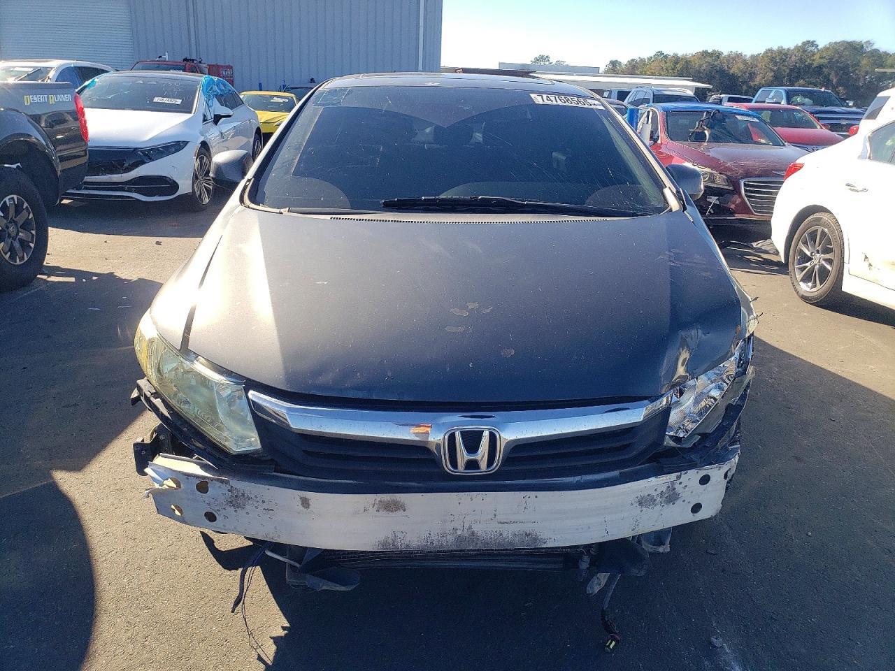 2012 Honda Civic Exl - Фото 5