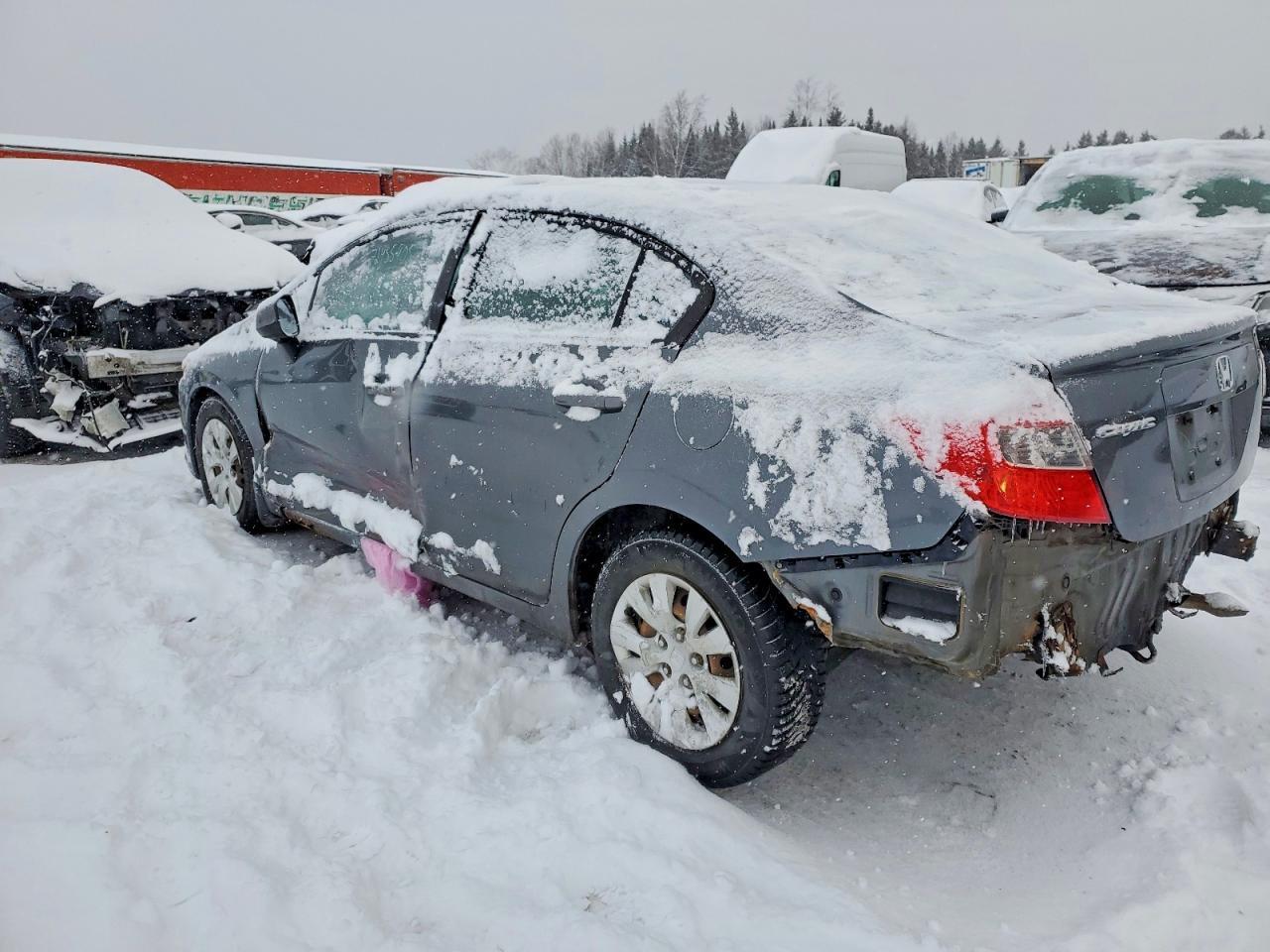 2012 Honda Civic Lx - Фото 2