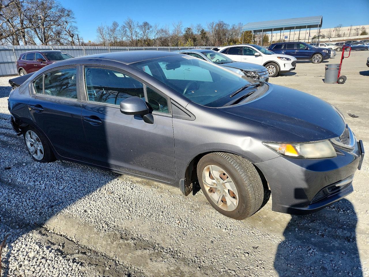 2013 Honda Civic Lx - Фото 4