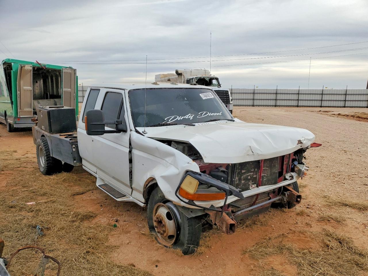 1996 Ford F350 Flatbed Truck - Фото 4