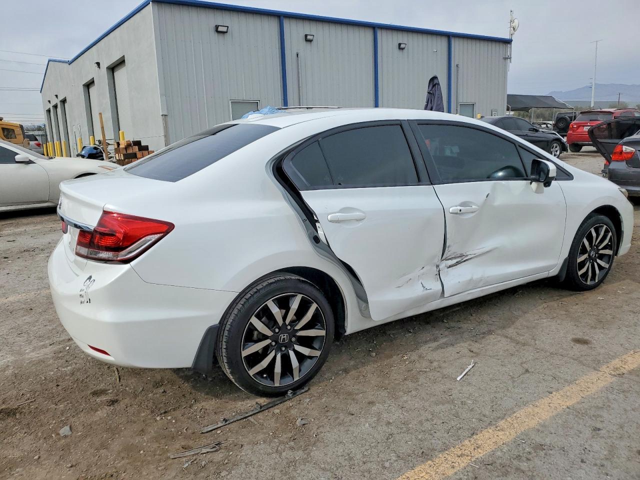 2015 Honda Civic Exl - Фото 3