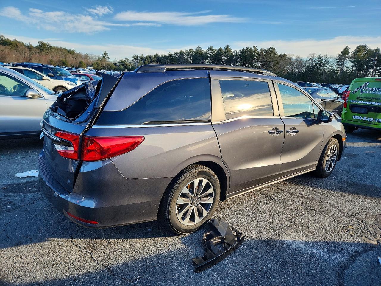 2022 Honda Odyssey Exl - Фото 3