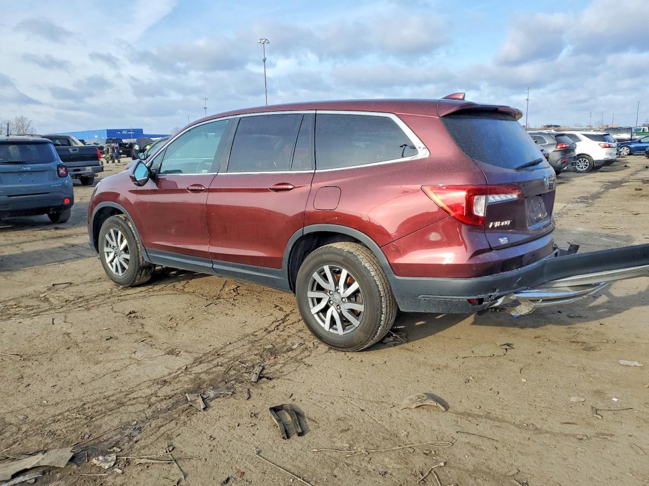 2021 Honda Pilot Exl - Фото 2
