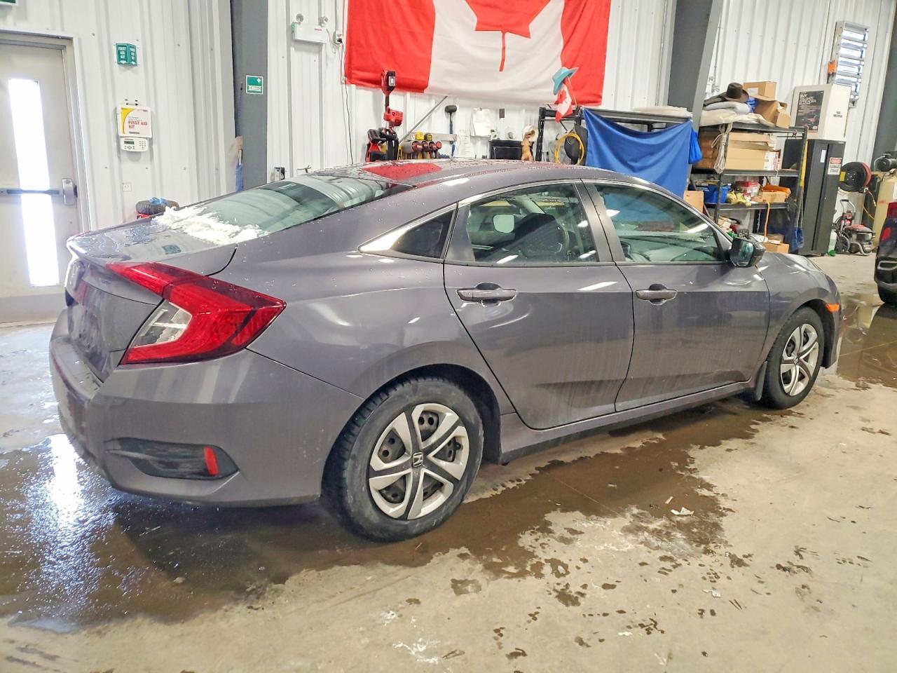 2018 Honda Civic Lx 4Dr - Фото 3